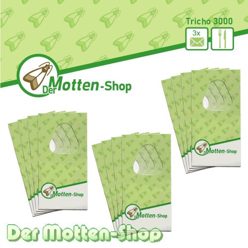 Schlupfwespen gegen Lebensmittelmotten 4 Karten x 3 Lieferungen 12000 Stück