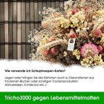 Schlupfwespen gegen Lebensmittelmotten 4 Karten x 3 Lieferungen 12000 Stück